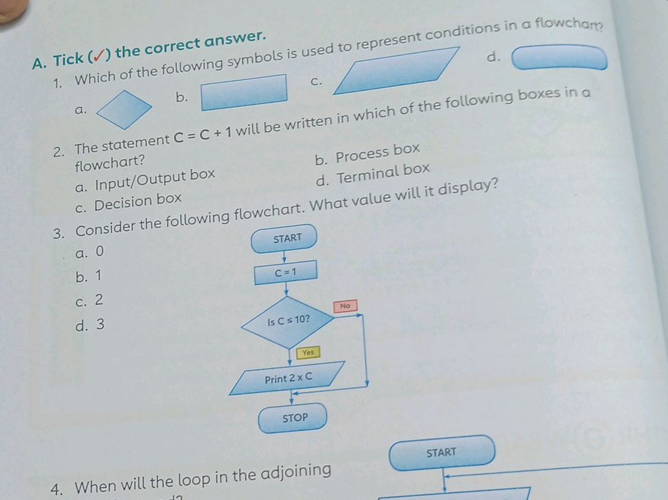 1. Which of the following symbols is used to | StudyX