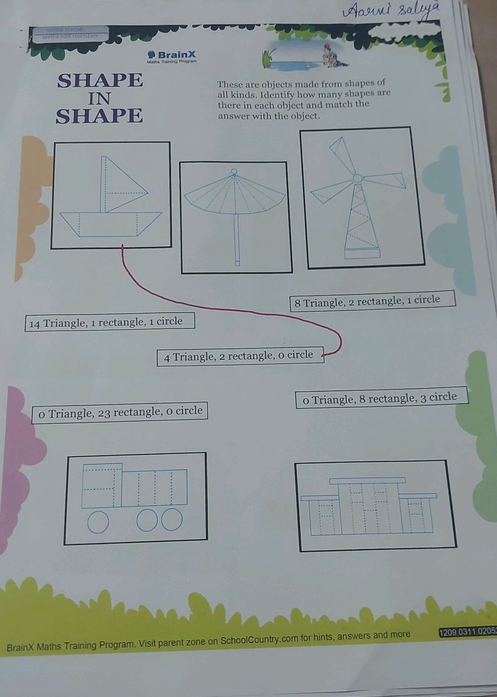 These are objects made from shapes of all | StudyX
