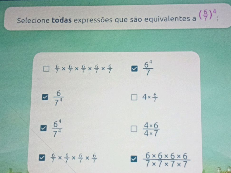 Selecione todas expressões que são | StudyX