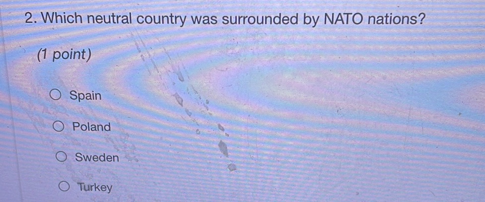 2. Which neutral country was surrounded by | StudyX