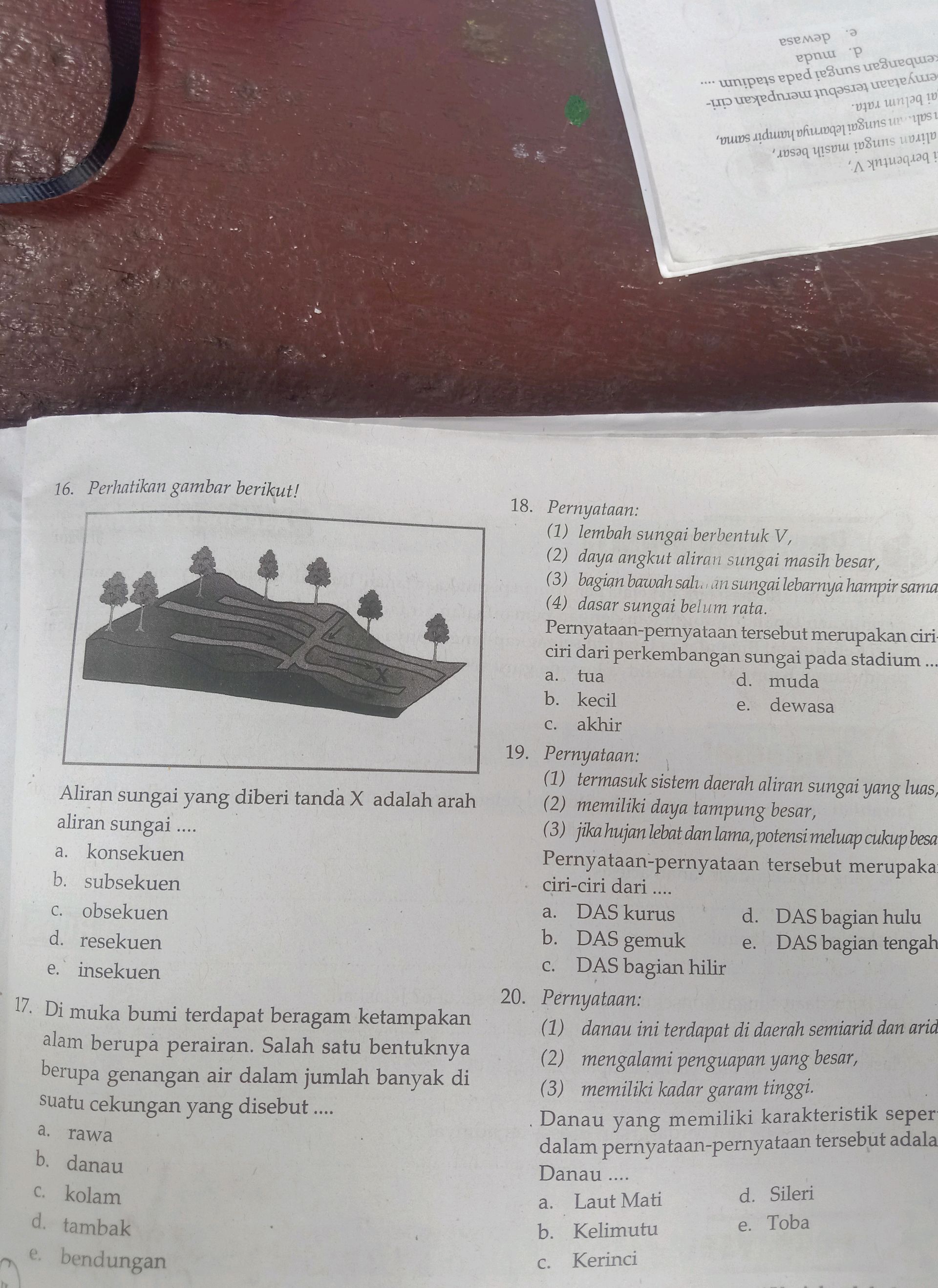 16. Perhatikan gambar berikut! Aliran | StudyX