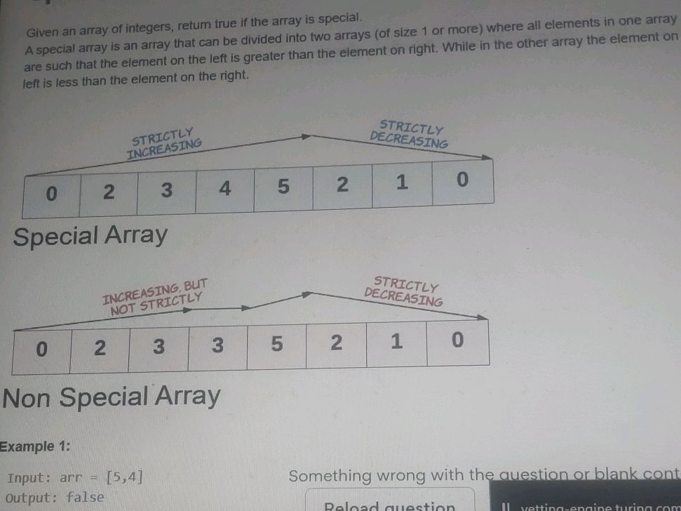 Given an array of integers, return true if | StudyX