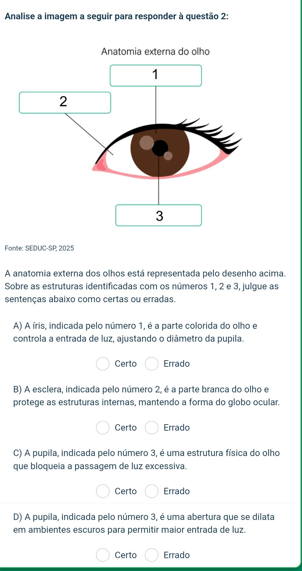 Analise a imagem a seguir para responder à | StudyX