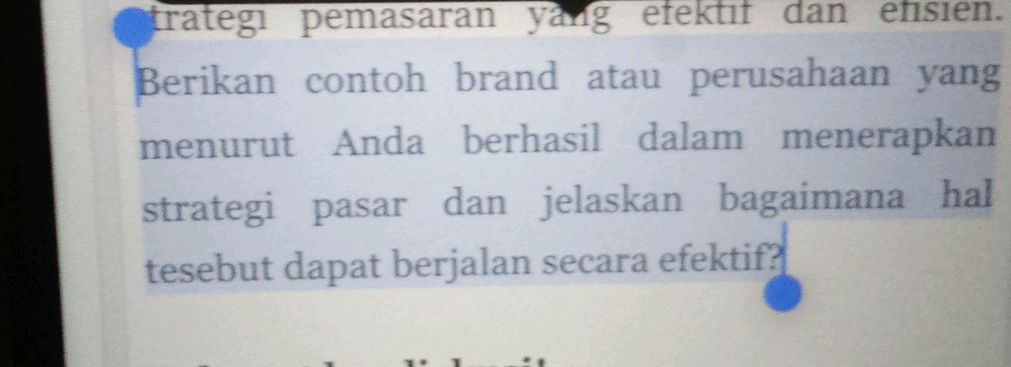 Berikan contoh brand atau perusahaan yang