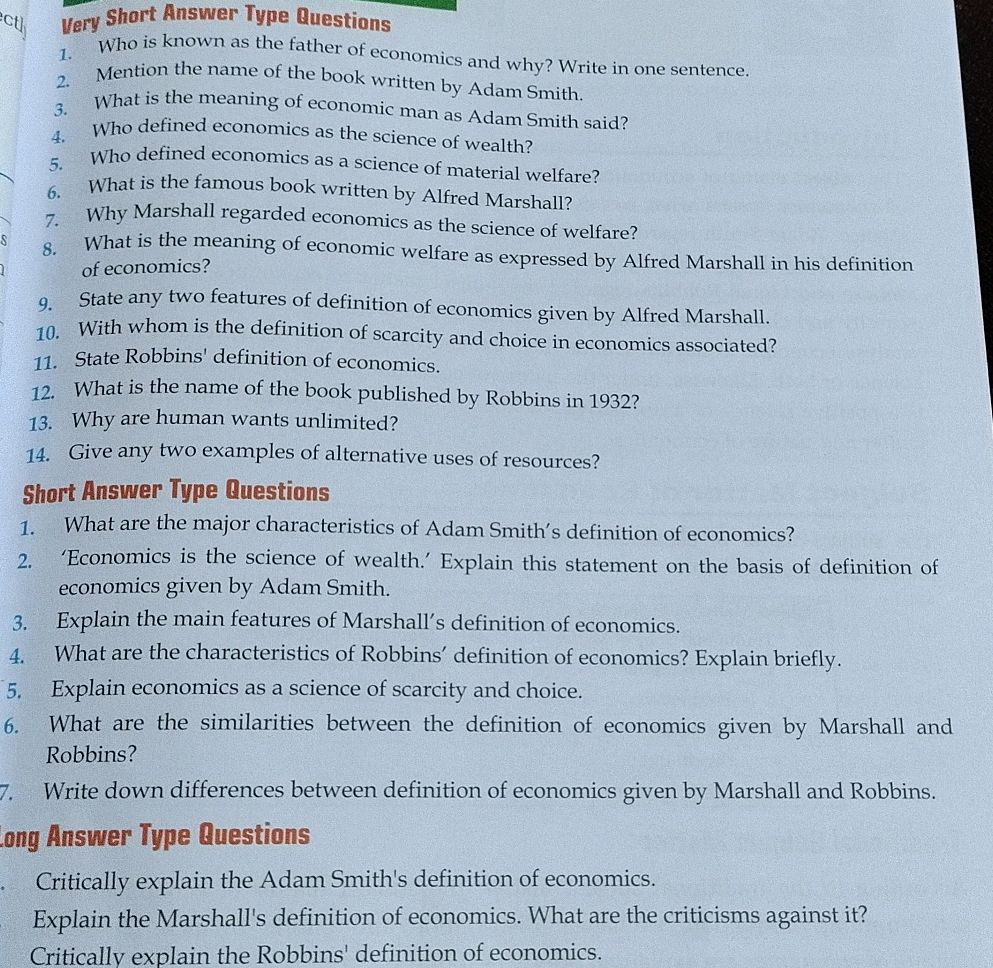 Very Short Answer Type Very Short Answer Type Questions 1. Who is | StudyX