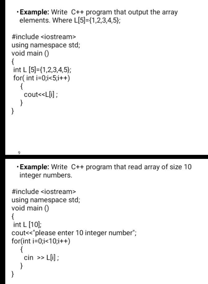 Example: Write C++ program that output the | StudyX
