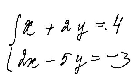 Solve System of Equations: x + 2y = 4 and 2x | StudyX