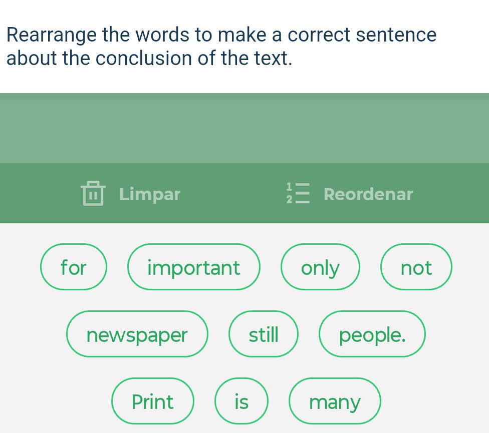 Rearrange the words to make a correct | StudyX