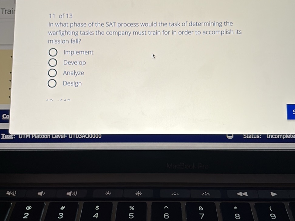 11 of 13 In what phase of the SAT process | StudyX