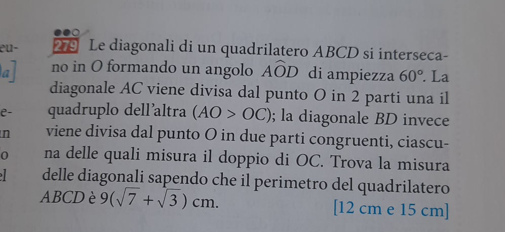 Punto D Incontro Delle Diagonali Di Un Parallelogrammo