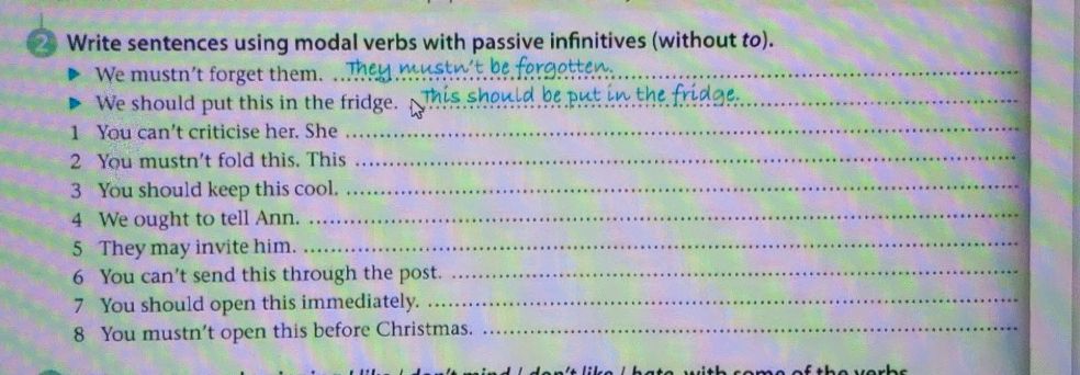 Sentence Using It Without Using Is 2 Write sentences using modal verbs with | StudyX