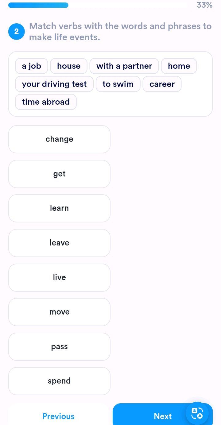 Match verbs with the words and phrases to | StudyX
