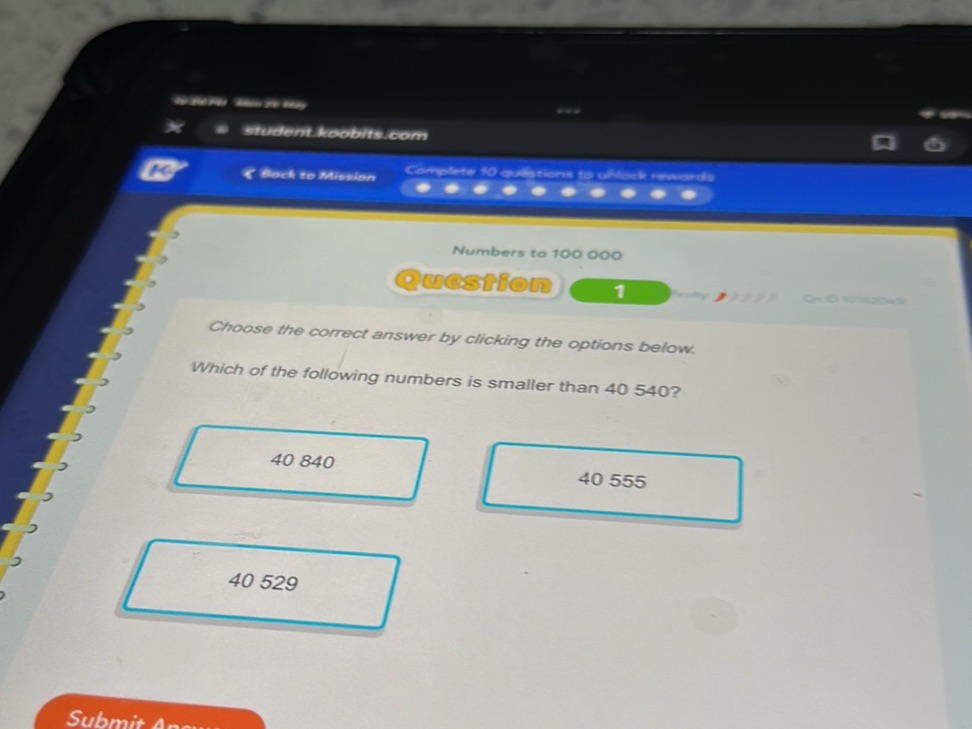 Choose the correct answer by clicking the | StudyX