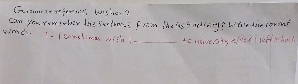Can you remember the sentences from the last | StudyX