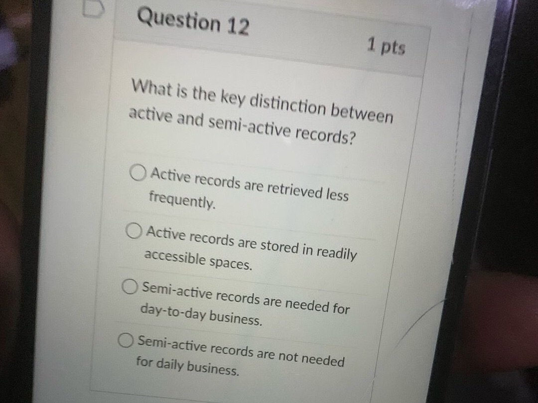 What is the key distinction between active | StudyX