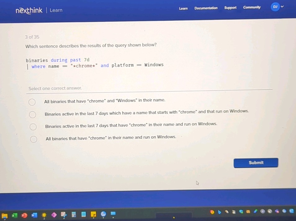 nexthink Learn Leam Documentation Support