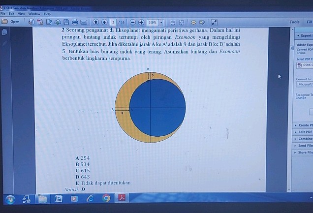 G OSNK Soal dan lata File Edif View Window | StudyX
