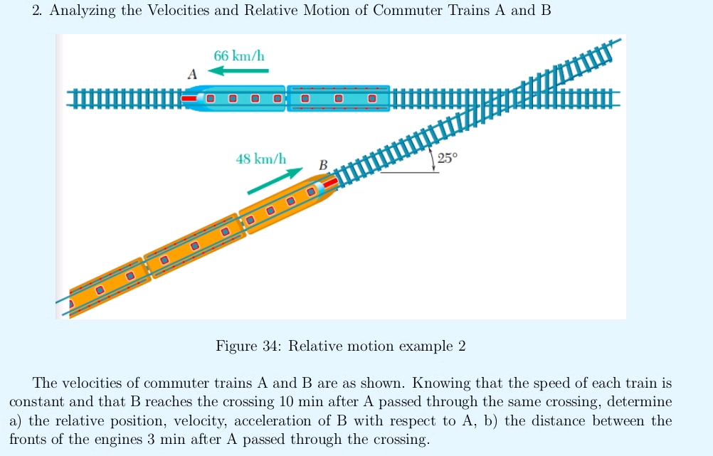Relative Motion Train Window 2 Analyzing the Velocities and Relative