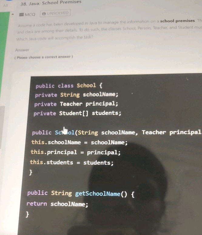 Piseth Java School 38 Java School Premises Atsume a code has | StudyX