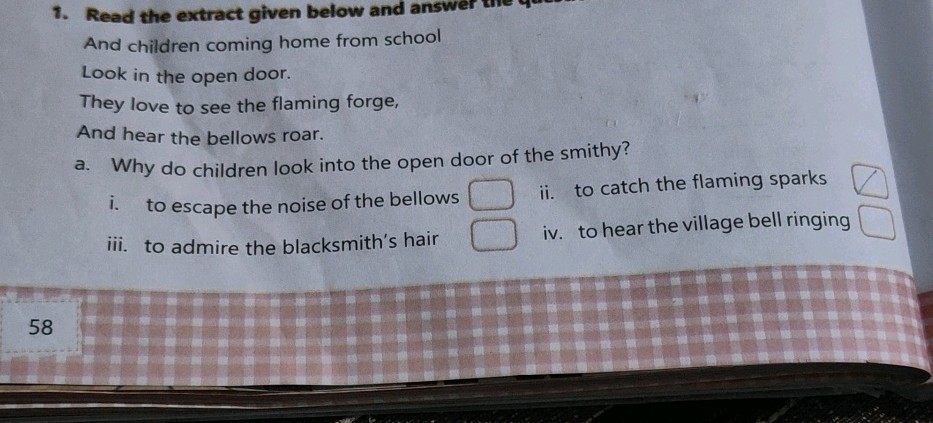 1 Read the extract given below and answer | StudyX