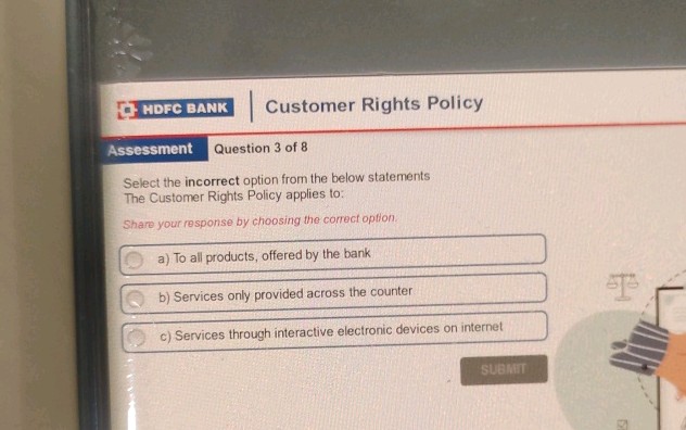 1 HDFC BANK Customer Rights Policy